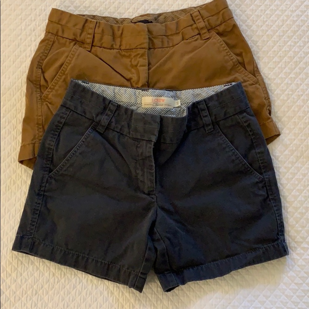 Pair of J Crew Chino Shorts- Size 00